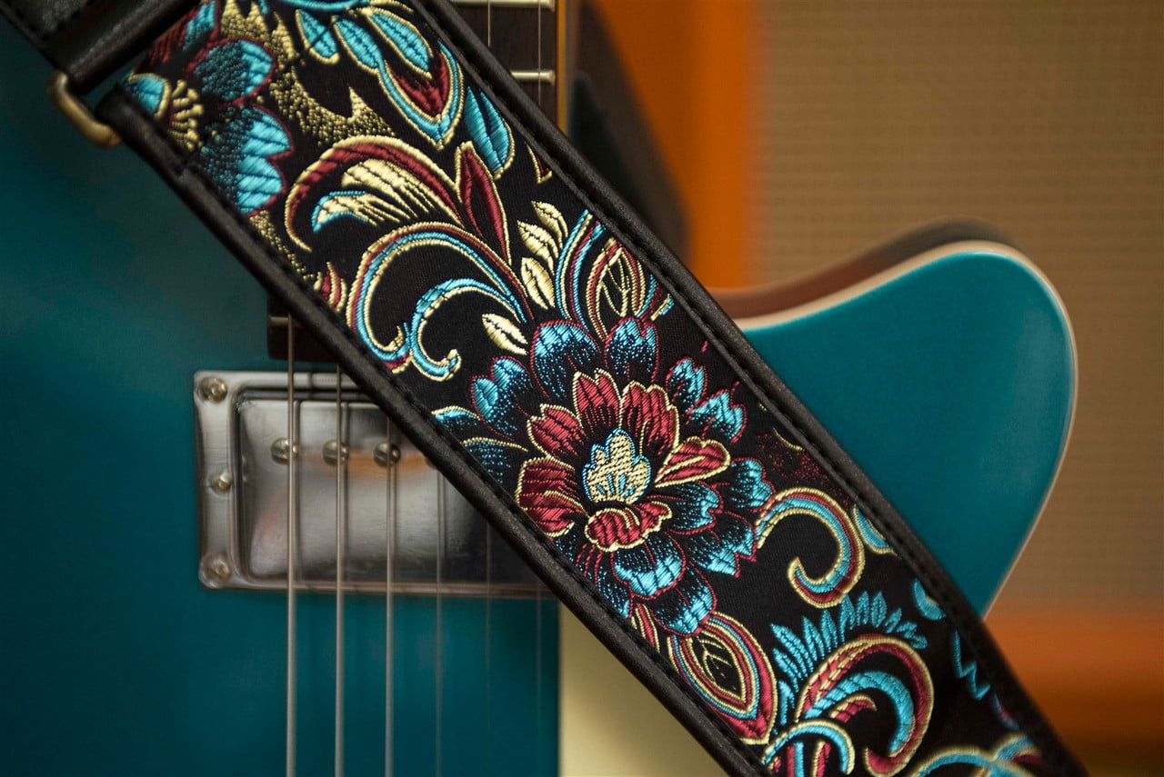 RightOn! Straps Beppu II Guitar Strap – Japanese Inspired Design