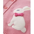 thumbnail image 2 of Jersey tipo cárdigan Gymboree con cinta rosa con forma de conejo para niña pequeña, 2 of 2
