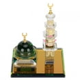 thumbnail image 2 of Oubit Muslim Ornaments,1 Set Muslim Kaaba Muslim Gifts Islamic Desktop Ornaments High-Intensity Output, 2 of 9