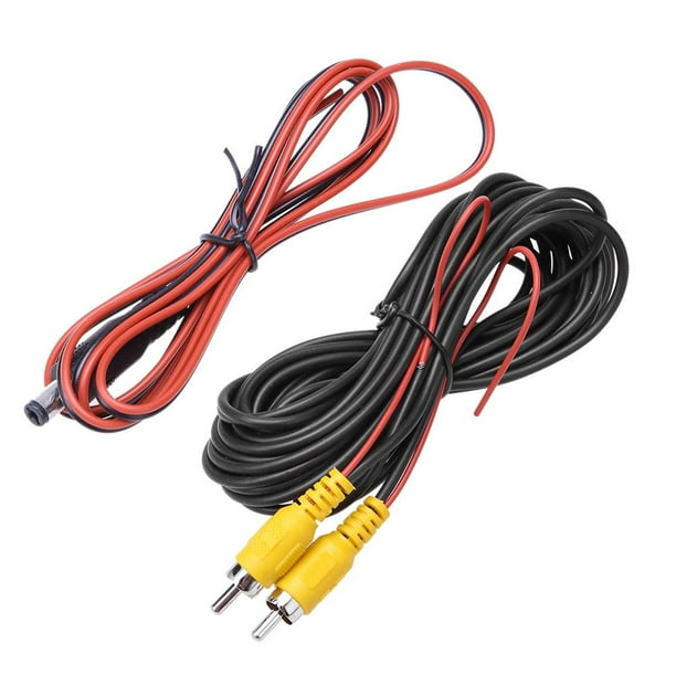 Mojoyce 6m RCA Video Cable for Car Rear View Camera Parking Reverse
