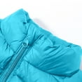 thumbnail image 4 of XinLfly Toddler Kids Boys Girls Puffer Vest Coat Sleeveless Full Zip Solid Color Coat Outerwear, 4 of 6