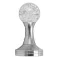 thumbnail image 3 of Martillo de polvo con base de acero inoxidable para café, bola de cristal, plano, para accesorios de café, plateado, 51mm, 3 of 8