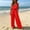 Red, variant on Gamviast Women's Jumpsuit V Neck Sleeveless Wide Leg Romper with Pockets Lightweight Loose Fit Casual Vacation Resort Travel Party Evening Outfits Red XL