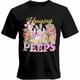 thumbnail image 1 of Camisetas casuales de manga corta con estampado de conejo de Pascua para hombre, 1 of 8