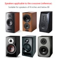 thumbnail image 4 of Altavoz 2 Vías WEAH D224 80 W Crossover Audio Caja Estantería Profesional 2 Vías Altas Y Bajas El Crossover 2 Vías Mejora La Del Y La (empaquetado en Una Burbujas 1 Pieza), 4 of 9