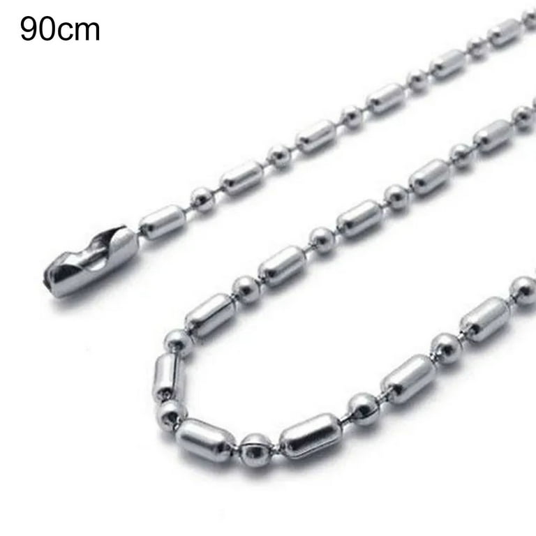 90cm silver deals chain