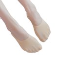 thumbnail image 2 of Visland 1 Pair Invisible Socks Mesh Quick Dry Women Solid Color Anti-slip Low Cut Boat Socks for Sports, 2 of 7