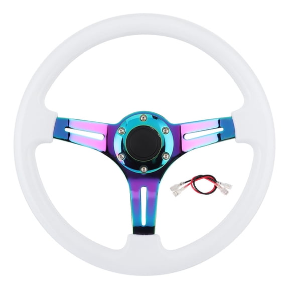 Modified Car Accessory: Racing Steering Wheel