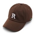 thumbnail image 3 of Sombrero de primavera y otoño para hombre, gorra de algodón con esquina curvada bordada con letras simples, protector solar para deportes al aire libre., 3 of 5