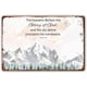 thumbnail image 1 of Metal Tin Sign Psalm 19 1 The Heavens Declare The Glory of God, Bible Verse Wall Art Motivational Quotes Metal Tin Sign Wall Decor Christian Gift Poster Vintage (12x16 in), 1 of 5