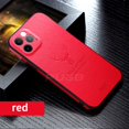 thumbnail image 1 of Funda de ciervo con marco cuadrado de textura de cuero de lujo para iPhone 11 12 13 14 Pro Max Plus Mini X XR XS funda de silicona a prueba de golpes Tan Jianjun unisex, 1 of 2