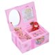thumbnail image 3 of Caja de almacenamiento de joyas, caja de música rosa bailando música rosa, caja de música rosa, funcionamiento suave, 3 of 8