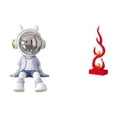 thumbnail image 1 of Escultura De Astronauta Nórdico, Adorno Para Estantería, Entrada, Sala De Estar, Decoración Del Hogar, Estatua Abstracta De Llama De Resina De Fuego, Artesanía Moderna Para Patio Y Oficina., 1 of 8