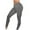 Gray, variant on Lovskoo 2024 Yoga Leggings for Women Solid Color Tight Elastic High Waisted Yoga Pants Sport Workout Running Leggings Black S