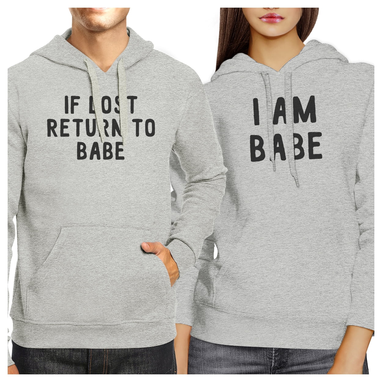 IF I LOST RETURN TO BABE Couple Matching HOODIES TOGETHER SINCE For Him and Her 