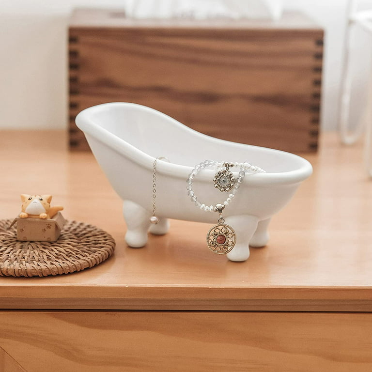 Ceramic Soap Dish for your Shower or Bathroom Bathtub
