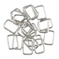 thumbnail image 2 of Conector de Hebilla Cuadrada de Metal Sunnimix 20x12x2.8mm Plata 3x20 Piezas, 2 of 8