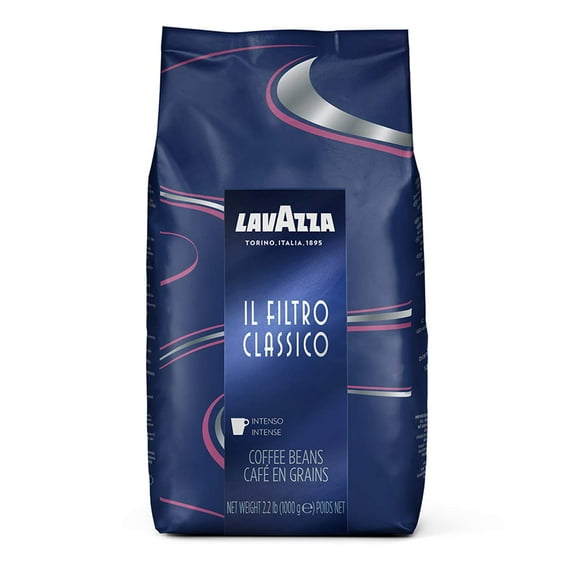 Lavazza Il Filtro Classico Dark Roast Whole Bean Coffee 2.2LB Bag