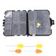 thumbnail image 4 of Caja de aparejos de pesca de carpa, Clips de pesas, agujas de cebo, Kit de aparejo giratorio con gancho (con aguja de cebo), 4 of 10