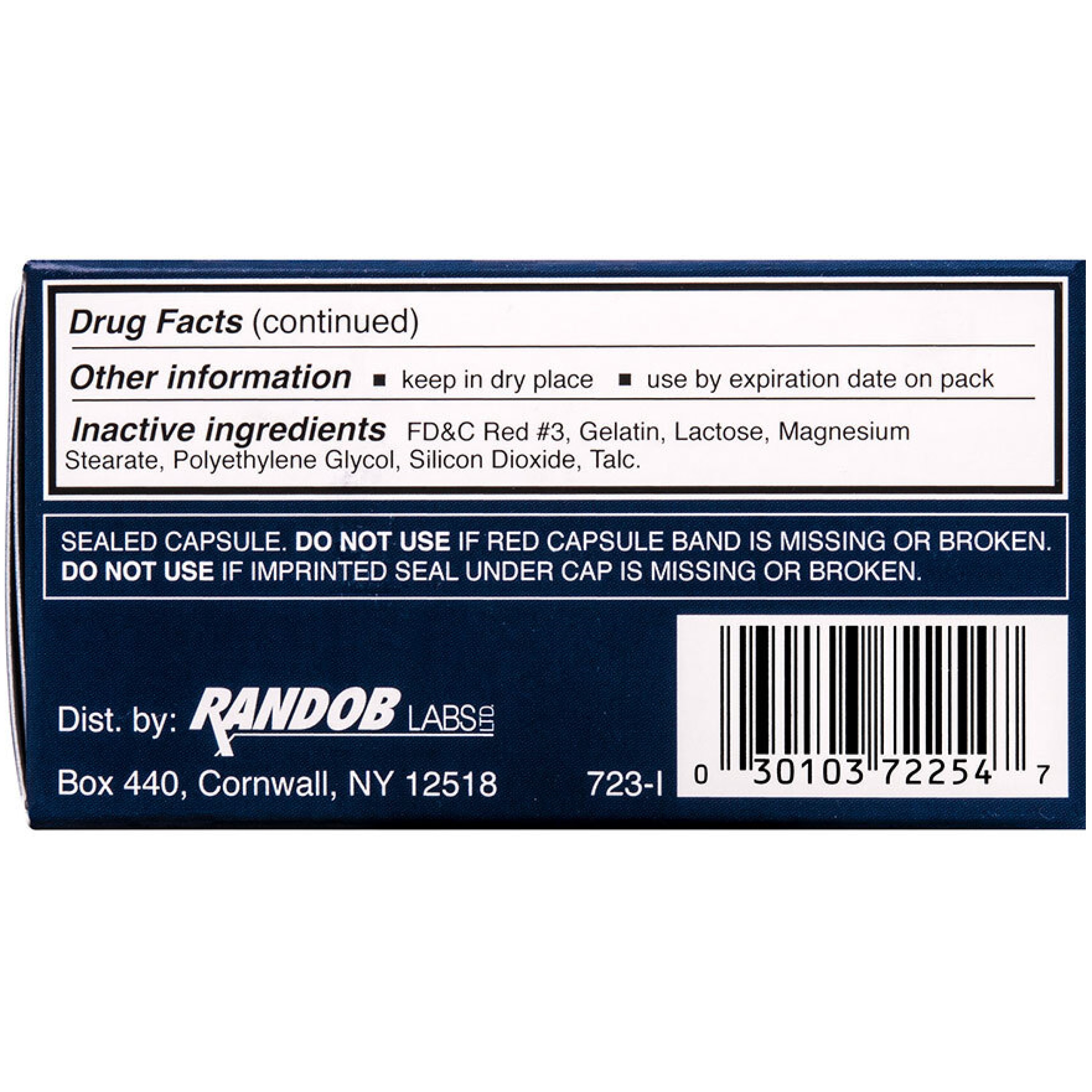 Dormin Nighttime Relief Capsules, Non-Habit Forming and Fast-Acting, 72 Count (Pack of 3)