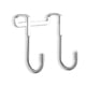 thumbnail image 2 of Yuarrent Percha pequeña de acero inoxidable, instalación práctica, gancho trasero para puerta, ganchos de almacenamiento, accesorios para el Almacenamiento y organización del hogar Tipo 1, 2 of 6