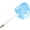 Pack of 1 Pin Baby Blue [Rose Bud], variant on Gentleman's Essentials Premium Handmade Flower Lapel Pin Boutonniere