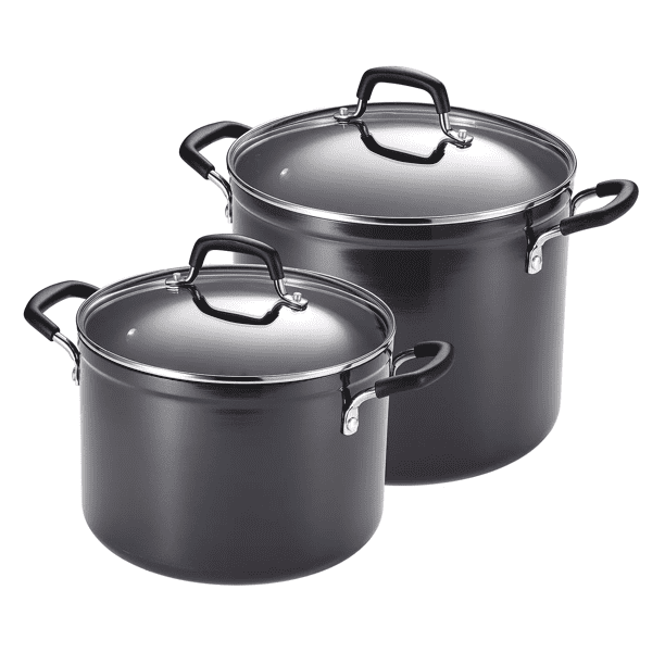 BrylaneHome 6-Pc Stainless Steel Stockpot Set Stainless 