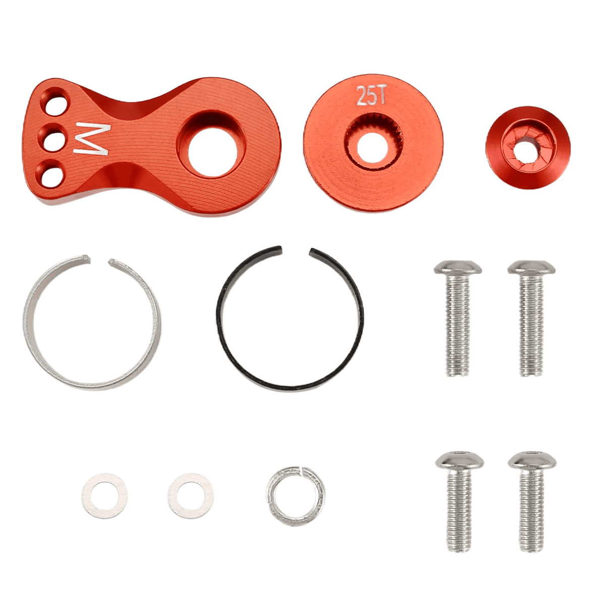 Servocorno Axial In Metallo 25T Per SCX10 III &ndash; AXI231013, Ricambio Originale