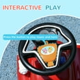 thumbnail image 4 of Qaba Toddler Ride on Toy, Baby Ride on Fire Truck with Music, Horn, Under Seat Storage, Foot to Floor Car for Kids 18-36 Months, Red, 4 of 9