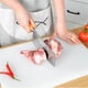 thumbnail image 5 of Tabla de cortar de plástico antideslizante con patas para goteo profundo, para cocina y comedor., 5 of 8