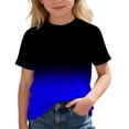 thumbnail image 4 of Jamsmile Toddler Boys Tshirts Short Sleeve Gradient Color Print Knit Tee Shirts Summer Crewneck Kids Boys T-Shirts Tops, 4 of 6
