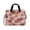 Tie-dye Flowers Pattern, variant on 16" Laptop Briefcase for Work Travel Laptop Shoulder Bag Carrying Handbag Laptop Case Red and Blacks Holly Leaves