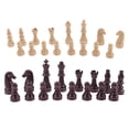 thumbnail image 1 of 32 piezas piezas de ajedrez de plástico completas piezas sin tablero, 1 of 9