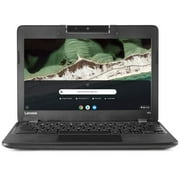 Lenovo Chromebook 80YS0003US Intel Celeron N3060 X2 1.6GHz 4GB 16GB SSD 11.6", Black  (Refurbished)