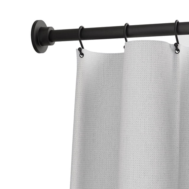 Tringle de douche à tension réglable Mainstays avec embouts décoratifs