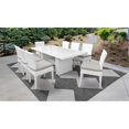 thumbnail image 1 of Table de Salle à Manger Rectangulaire avec 8 Chaises Sans Bras Monaco, 1 of 2