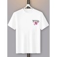thumbnail image 2 of Travel) Men's Casual Cherry Blossom Graphic Tee Comfortable Cotton, Short Sleeve, Round Neck, Lightweight & Breathable for Summer Outings, Everyday T-shirt | Sakura Print Tee | Comfortable Fit, 2 of 7