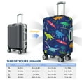thumbnail image 5 of Picia Dinosaurs Adventure With Palms And Tropical Leaves Luggage Protector Cover Thicken Suitcase Protector Cover Fit 18-32 Inch Luggage-, 5 of 9