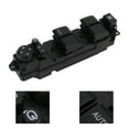 thumbnail image 4 of Window Regulator Button, Black ABS Power Window Switch Durable Antiwear Rugged E0376  Replacement For  6 2008-2012 For RHD, 4 of 8