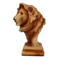 thumbnail image 5 of African Safari Lion King Of Pride Rock Bust Small Faux Wood Carving Figurine, 5 of 6