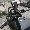 thumbnail image 1 of ANGGREK Support de Téléphone de Moto Support GPS, Support de Navigation GPS Modification de Support de Téléphone Adapté pour KAWASAKI VERSYS650 KLE650 15-19, 1 of 8