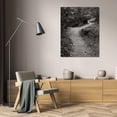 thumbnail image 3 of Vitaly Geyman 23x32 Gallery Wrapped Canvas Wall Art Titled - Autumn Path II BandW, 3 of 4