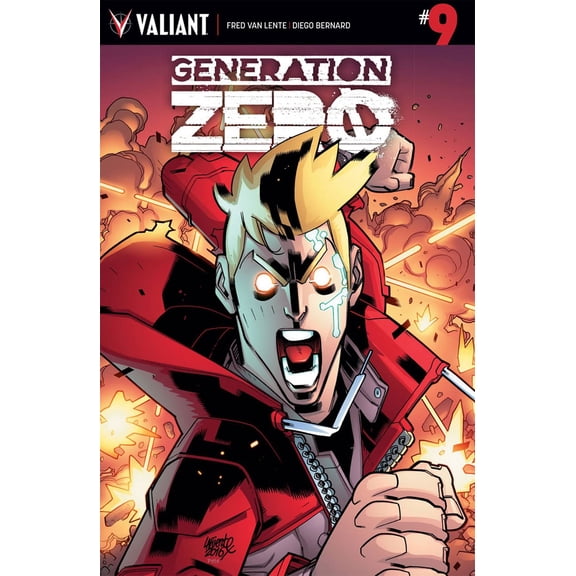 Collectible Generation Zero #9 Cvr A Lafuente (Cvr A Lafuente) Valiant Entertainment Llc Comic Book