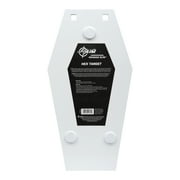 Ez Aim Ar500 Hex Steel Target, 3/8 in Thick, 15 x 8 x 3/8, White, Steel Training Target, 71066A