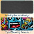 thumbnail image 4 of Graffiti Printed Non-Slip Rubber Bottom Gaming Mouse Pad 8.3x9.8 Inch Square Office and Gaming Mouse Mat, 4 of 6
