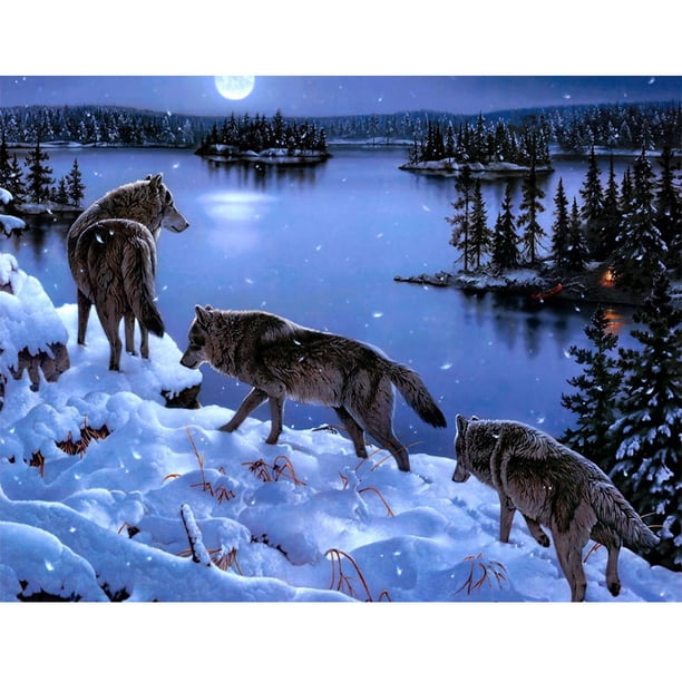Taladro Diamante Pintura (DE3457) 5D DIY Animales completos Kit de punto de cruz Arte de la pared (W286) 20X30cm FLhrweasw Nuevo