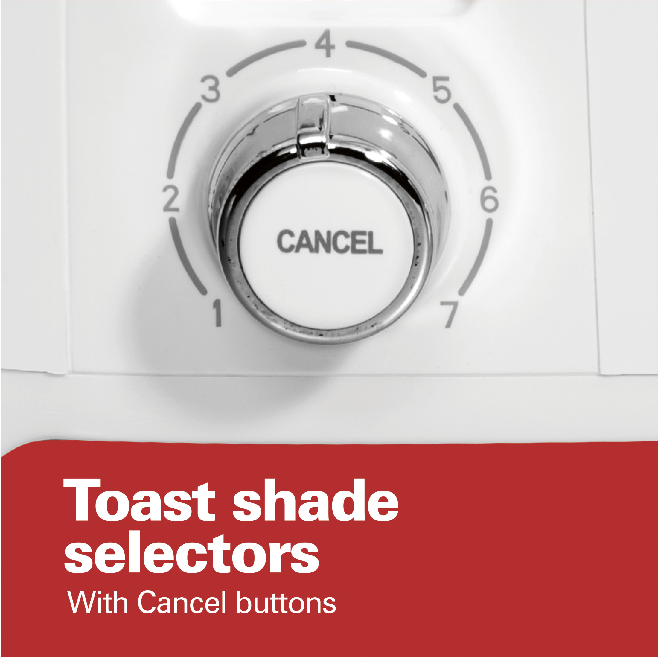 Hamilton Beach 4-Slice Toaster with Extra-Wide Slots, Toast Boost, and Removable Crumb Tray, White