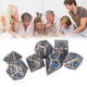 thumbnail image 5 of Juego de Dados ANGGREK de Latón Hueco 7 Piezas para la Parte Superior de la Mesa, 5 of 8