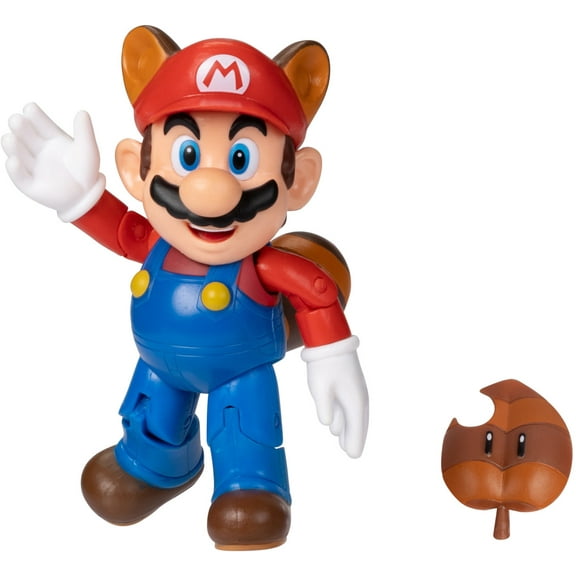 Super Mario 4in Figures 6pc Wave 45 Asst