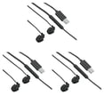 thumbnail image 3 of Matsuzay Auriculares antirruido para dormir Auriculares Auriculares Sala de estar Individual Tipo-C Negro Type1 NO1, 3 of 6
